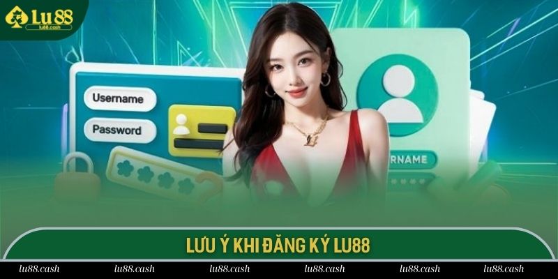 Lưu ý quan trọng khi đăng ký LU88 trải nghiệm